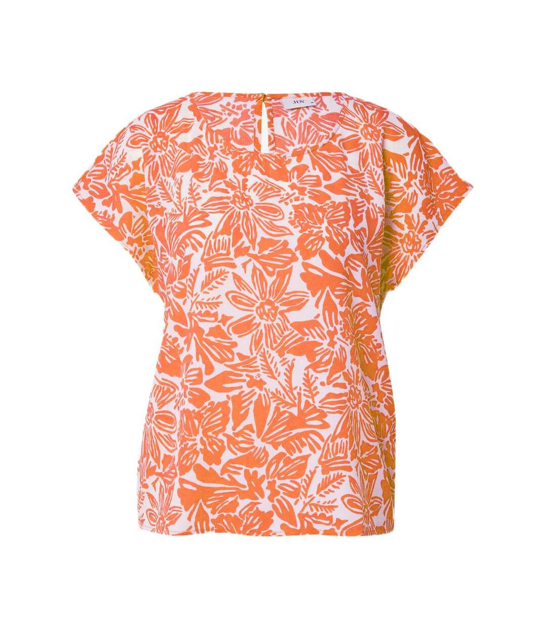 Blouse Blanche/Orange à Motifs Femme JDY Piper - 34-1