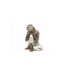 Statue Déco Bouddha 35cm Naturel & Argent-5