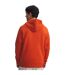 Mens Drawstring Full Zip Hoodie Orange Under Armour-2
