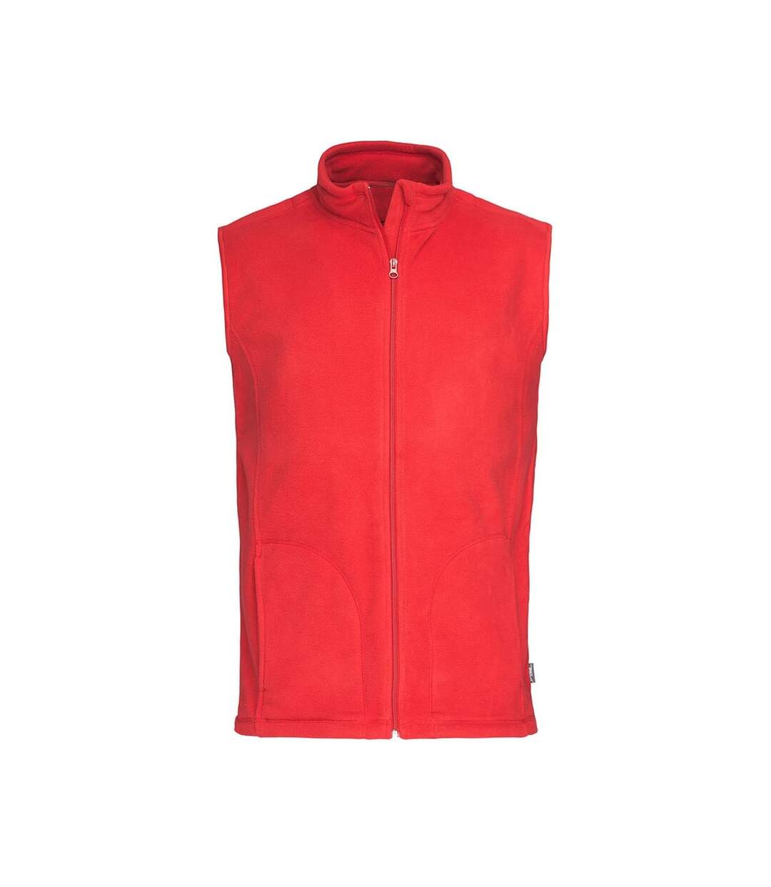 Veste polaire sans manche active homme rouge Stedman