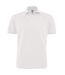 B&C Mens Heavymill Short Sleeve Cotton Polo Shirt (White) - UTRW3026