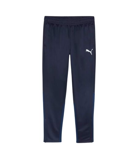 Mens Team Goal Training Jogging Bottoms Navy Blue Puma