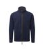 Premier Mens Artisan Fleece Jacket (Navy/Brown) - UTRW9028