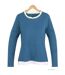 Pull Femme 2-en-1 PULF2004A – Élégance Trompe-l'Œil et Confort Absolu-2