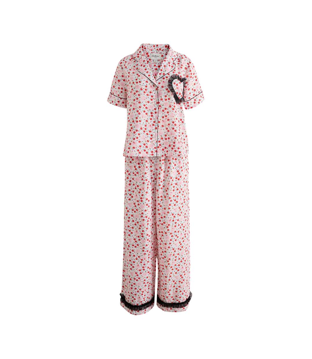 Ensemble De Pyjama Court Motif/style Ballerine Femme Rose Cath Kidston-2