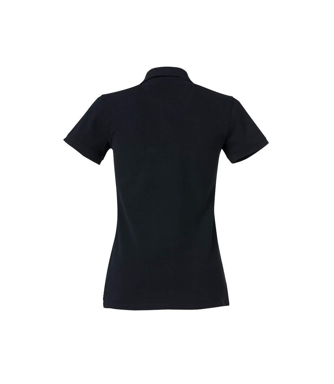 Polo heavy premium femme noir Clique-2