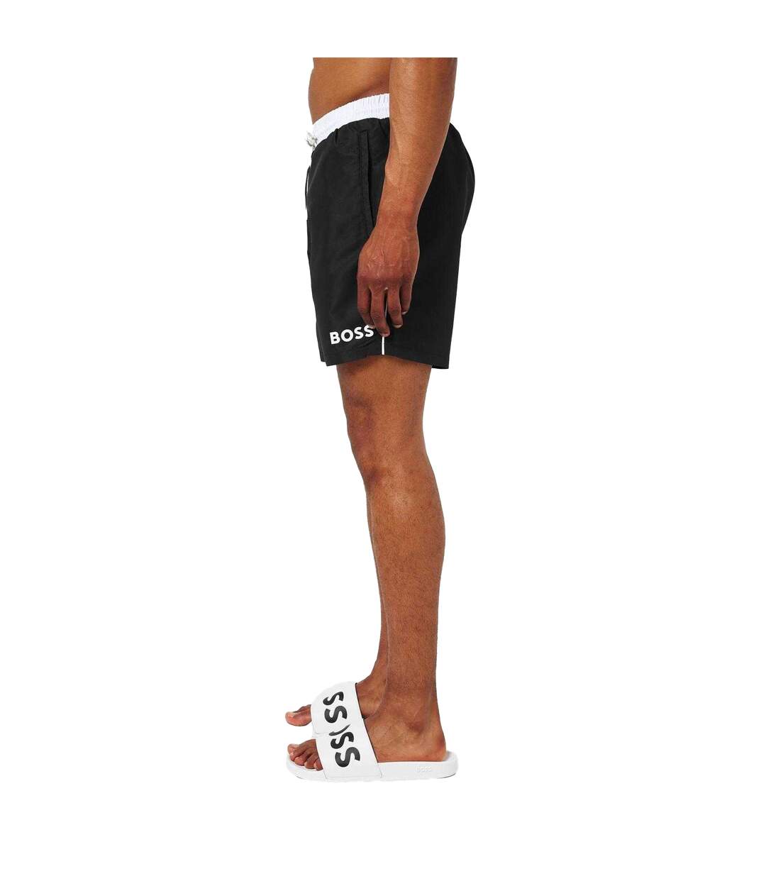Short De Bain Starfish Homme Noir Boss-4