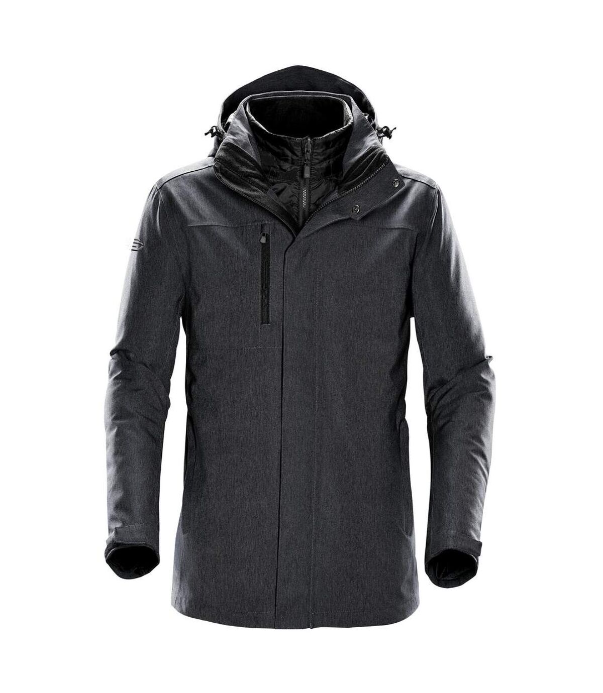 Stormtech Mens Avalanche System Jacket (Charcoal Twill)