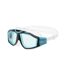 Childrens/kids Maveric Swimming Goggles Transparent Blue Aquawave-1