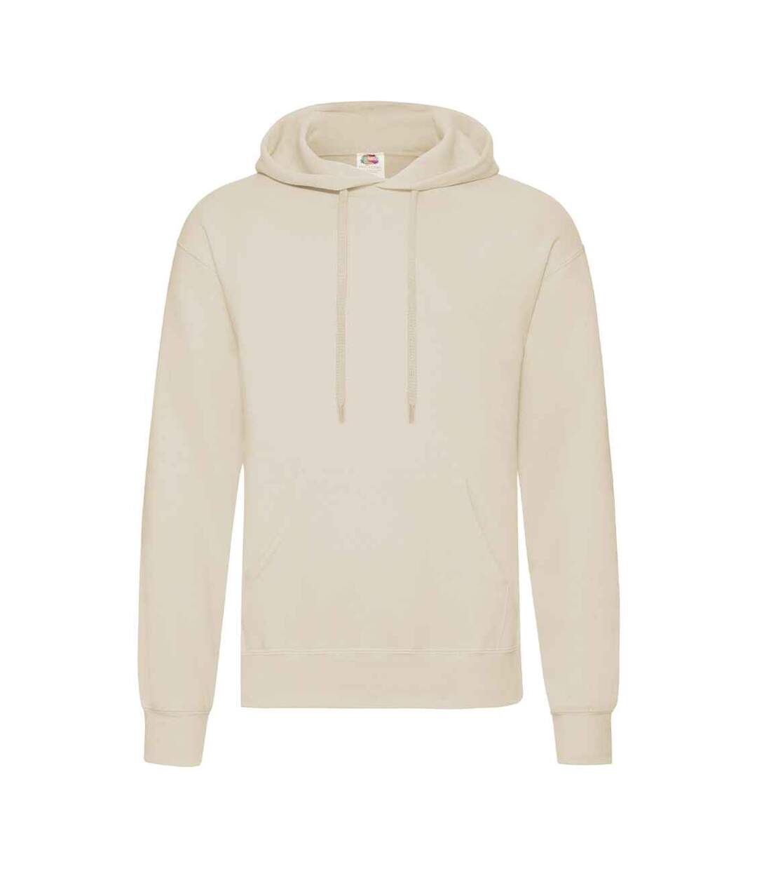 Sweat À Capuche Classic Adulte Beige Pâle Fruit Of The Loom-1