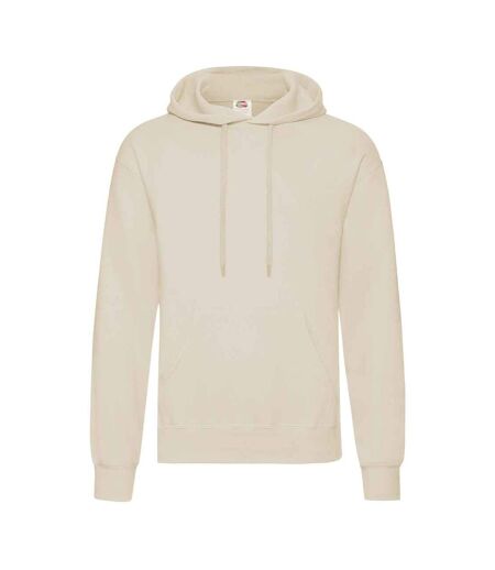 Sweat À Capuche Classic Adulte Beige Pâle Fruit Of The Loom