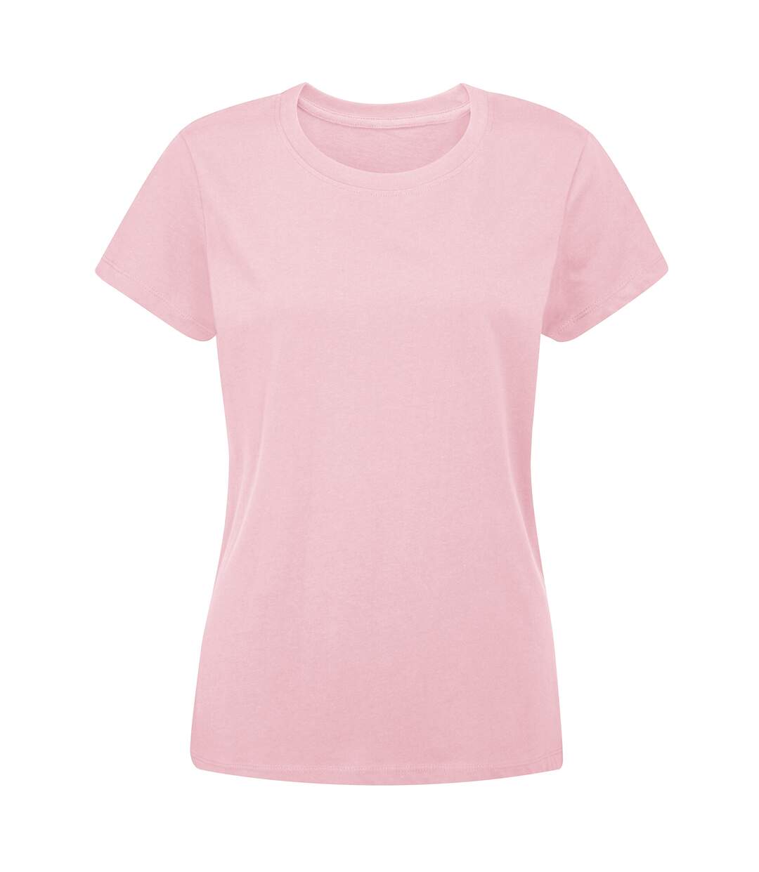 Womens/ladies essential t-shirt pastel pink Mantis