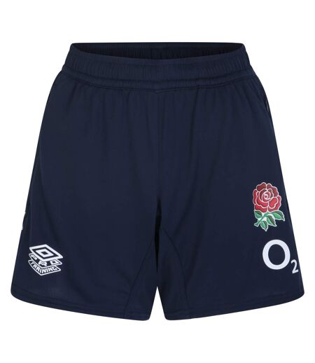 Umbro Womens/Ladies 23/24 Knitted England Rugby Shorts (Navy Blazer) - UTUO1484