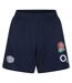 Umbro Womens/Ladies 23/24 Knitted England Rugby Shorts (Navy Blazer) - UTUO1484
