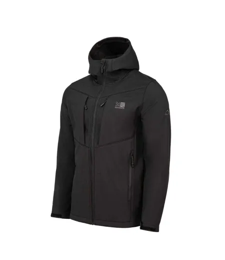 Veste Softshell Alpiniste Homme Noir Karrimor