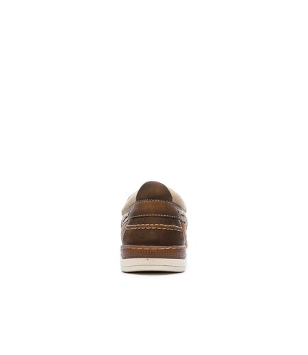 Chaussures bateau marrons homme tbs matboat-cc4