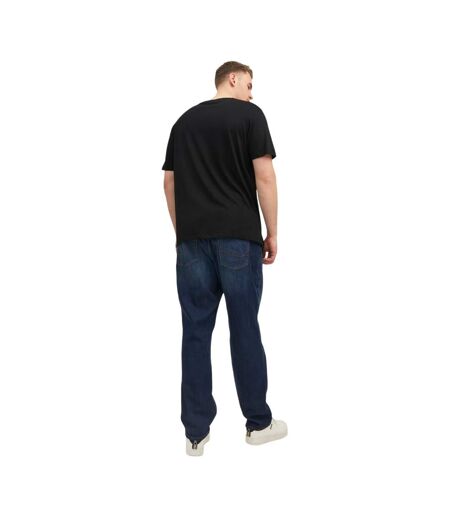 T-shirt Manches Courtes Motif/style Logo Homme Noir Jack And Jones