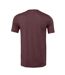 T-shirt adulte bordeaux chiné Bella + Canvas