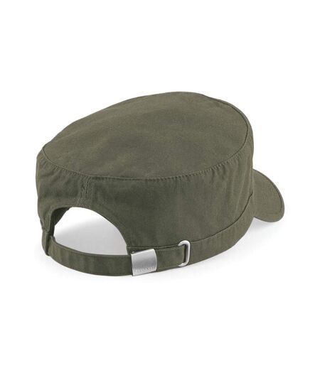 Lot de 2  casquettes adulte vert olive Beechfield