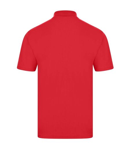 Casual Classic Mens Pique Polo (Red) - UTAB252