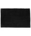 Tapis de Salle de Bain Chenille 50x80cm Noir-1