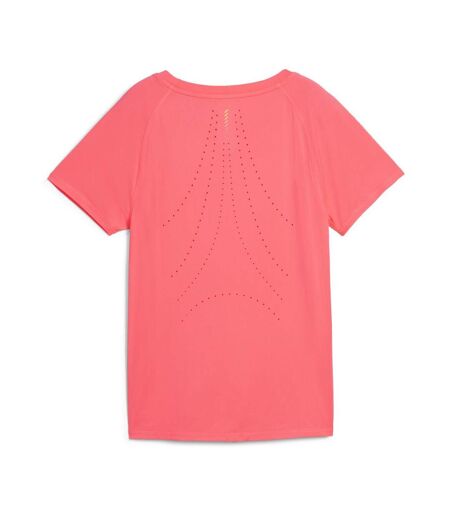 Maillot de sport rose femme puma run cloudspun - m