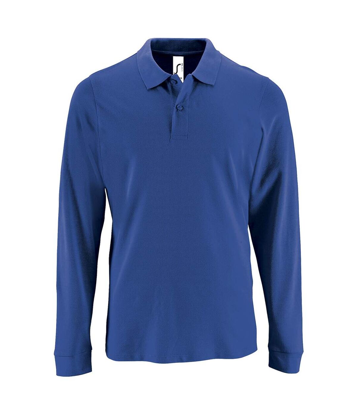 SOLS Mens Perfect Long Sleeve Pique Polo Shirt (Royal Blue) - UTPC2912
