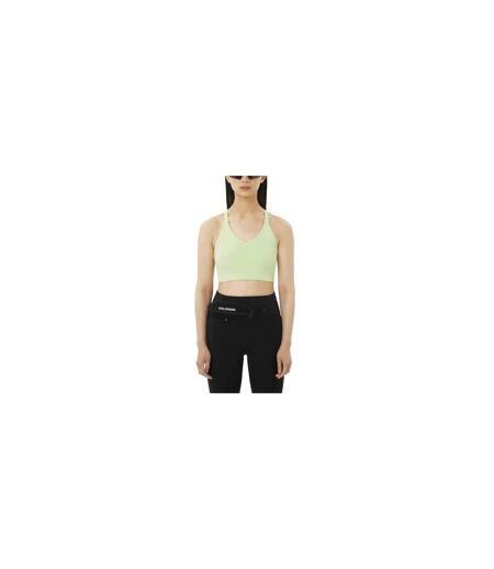 Womens/ladies Bliss Sports Bra Lime Salomon