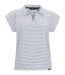 T-shirt Lorana Femme Blanc Bleu Marine Regatta-1