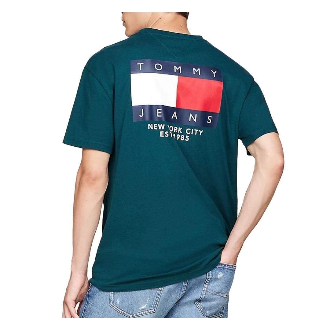 T-shirt Bleu Homme Tommy Hilfiger Sig - 3XL-2