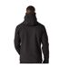 Mens 2 Layer Soft Shell Jacket Black Orange Pop Regatta Professional-4