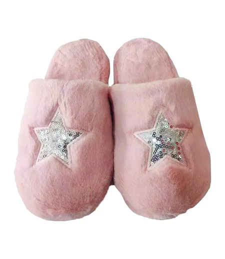 Mules Motif/style Étoile Femme Rose Keanu