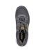 Mens Burns Agoura Trubuck Leather Trainers Charcoal Skechers-3