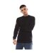 Pull laurel wreath homme noir Fred Perry-1