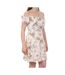 Robe Blanche à Fleurs Femme Vero Moda Easy 10263302 - S