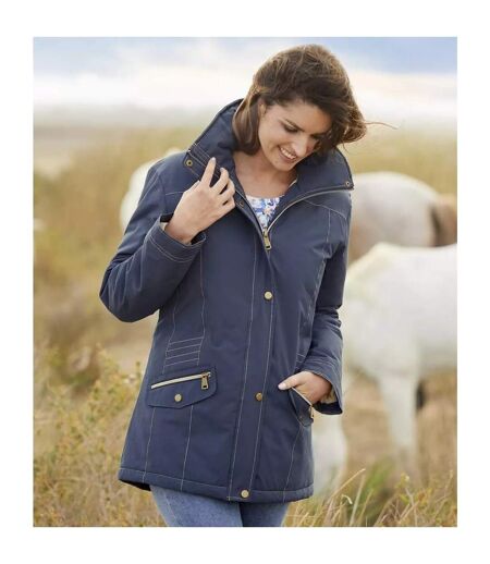 Parka mid-season femme bleu Atlas For Women