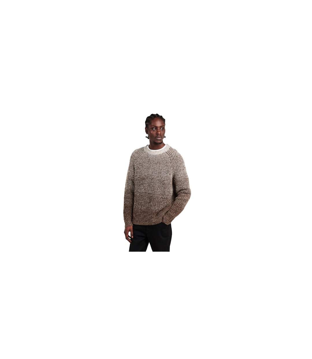 Pull Hezrano Homme Blanc Boss-1