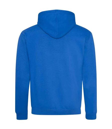 Sweat à capuche varsity femme bleu roi / jaune Awdis