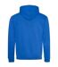 Womens/ladies varsity hoodie royal blue/sun yellow Awdis