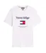 T-shirt Motif/style Drapeau Homme Blanc Tommy Hilfiger-2