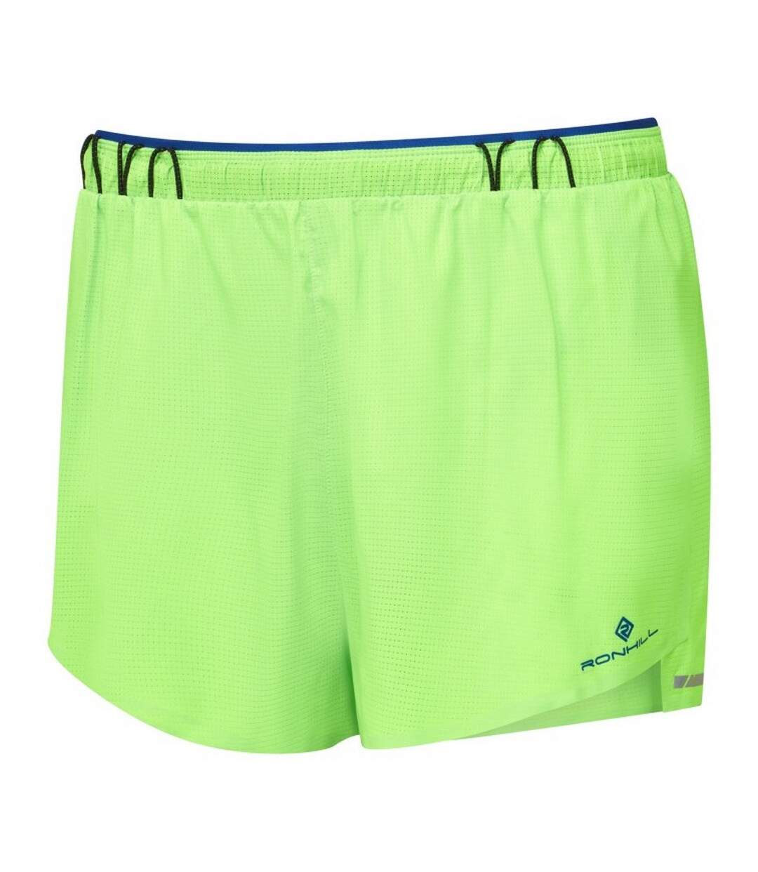 Mens Tech Race Shorts Fluorescent Green Ronhill-1