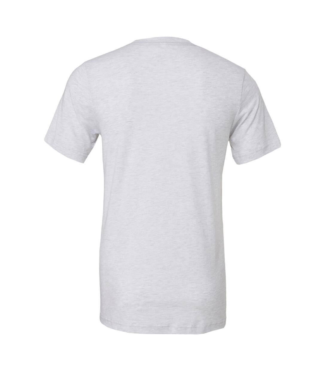 Canvas t-shirt à manches courtes homme blanc Bella + Canvas-3