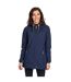 Veste Imperméable Longue Kristen Femme Bleu Marine Trespass-1