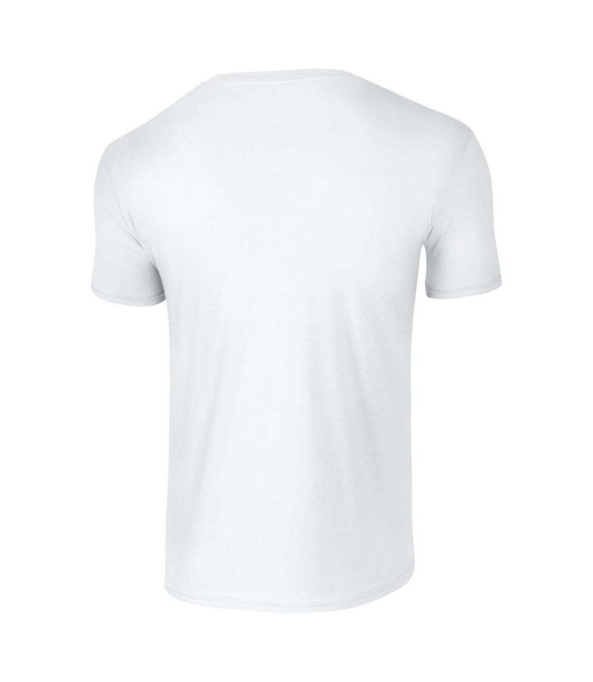 Gildan Mens Short Sleeve Soft-Style T-Shirt (White)