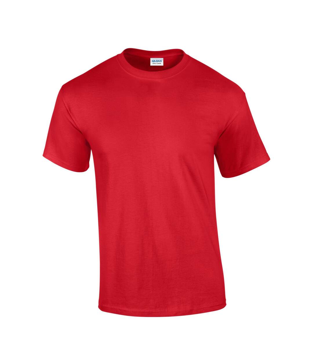 Mens ultra cotton t-shirt red Gildan