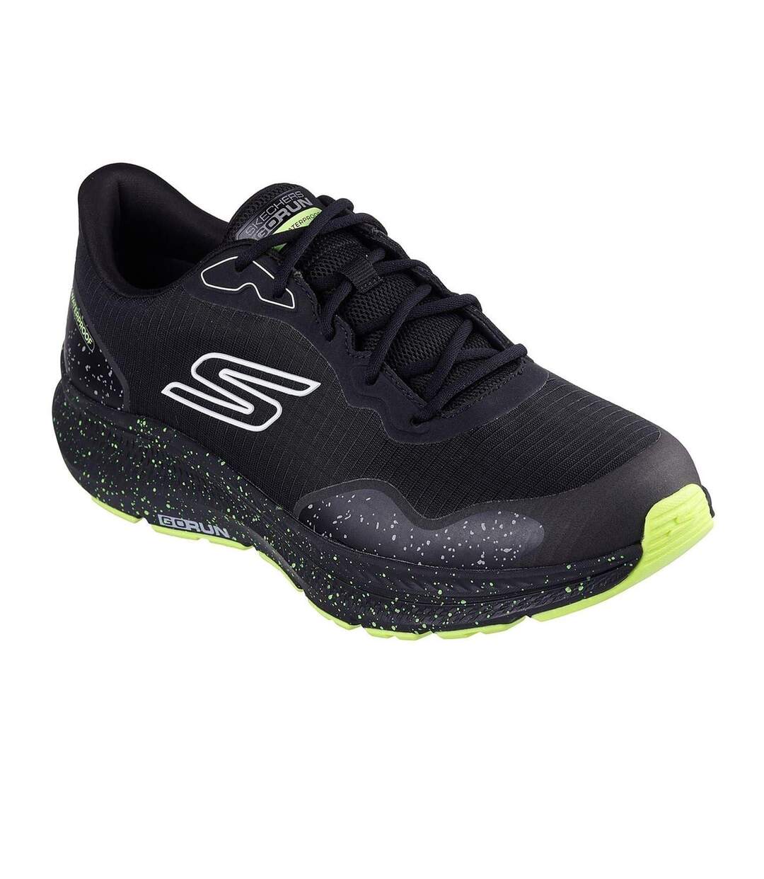 Chaussures Go Run Consistent 2.0 Piedmont Homme Noir Vert Clair Skechers-4