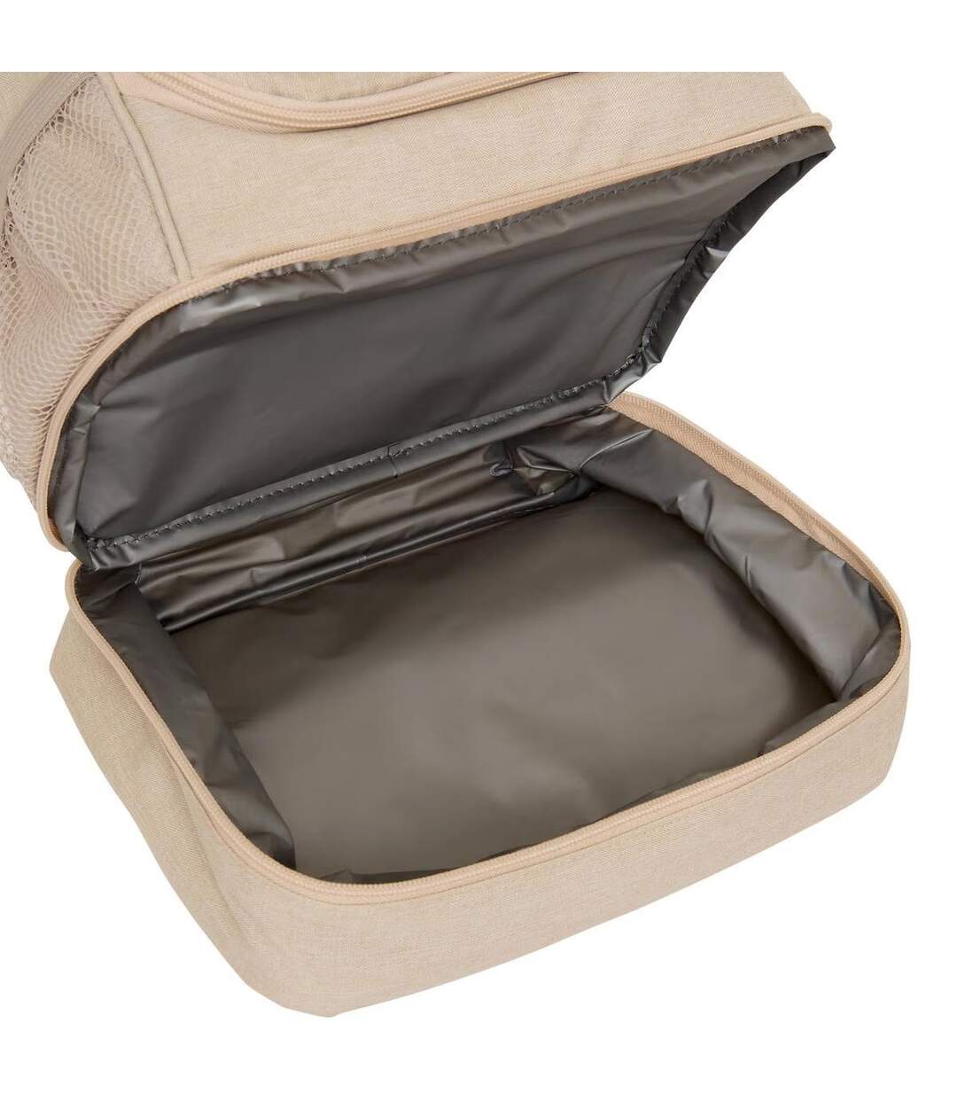 Sac Repas Isotherme Double Lena 9L Beige-2