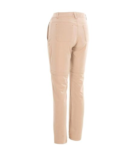Womens/ladies Eadie Convertible Regular Walking Trousers Wheat Trespass