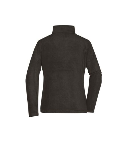 Veste Polaire Femme Gris Foncé James And Nicholson