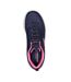 Womens/ladies Dynamight 2.0 Social Orbit Trainers Navy Hot Pink Skechers-3